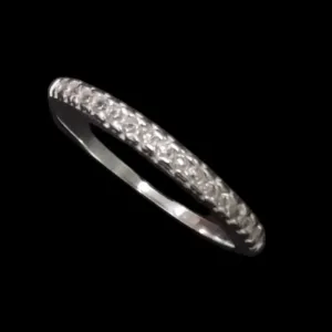 ANEL APARADOR  COM 18 PEDRAS ZIRCONIA 1,5 MM