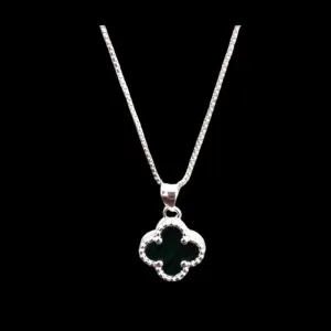 COLAR TREVO VAN CLEEF TAMANHO 1,0 CM ALTURA(CORES)