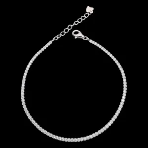 PULSEIRA RIVIERA BRANCA 1 MM FINA
