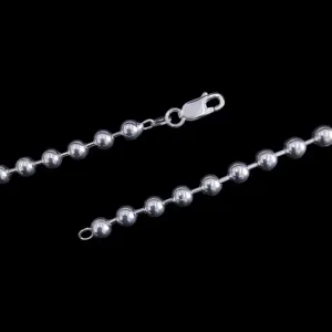 CORRENTE BOLA - 40 CM - 20,5 GR  - 5 MM  (*Consulte Nossos Preços Pelo WhatsApp)