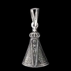PINGENTE NOSSA SRA. APARECIDA ENVELHECIDA TAM. MINI