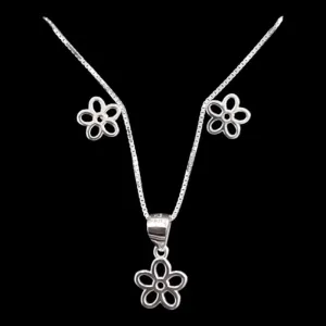 CONJUNTO FLOR LISA VAZADA