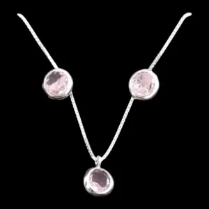 CONJUNTO REDONDO 6X6  CRAVAÇÃO INGLESA TRADICIONAL ROSA