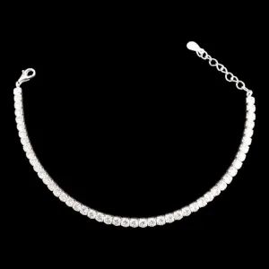 PULSEIRA RIVIERA GROSSA 3 MM BRANCA