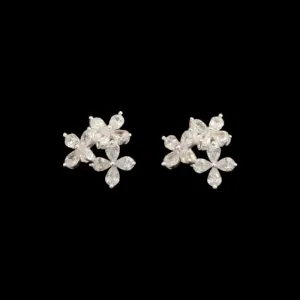 BRINCO NAVETE 12 PEDRAS FLOR