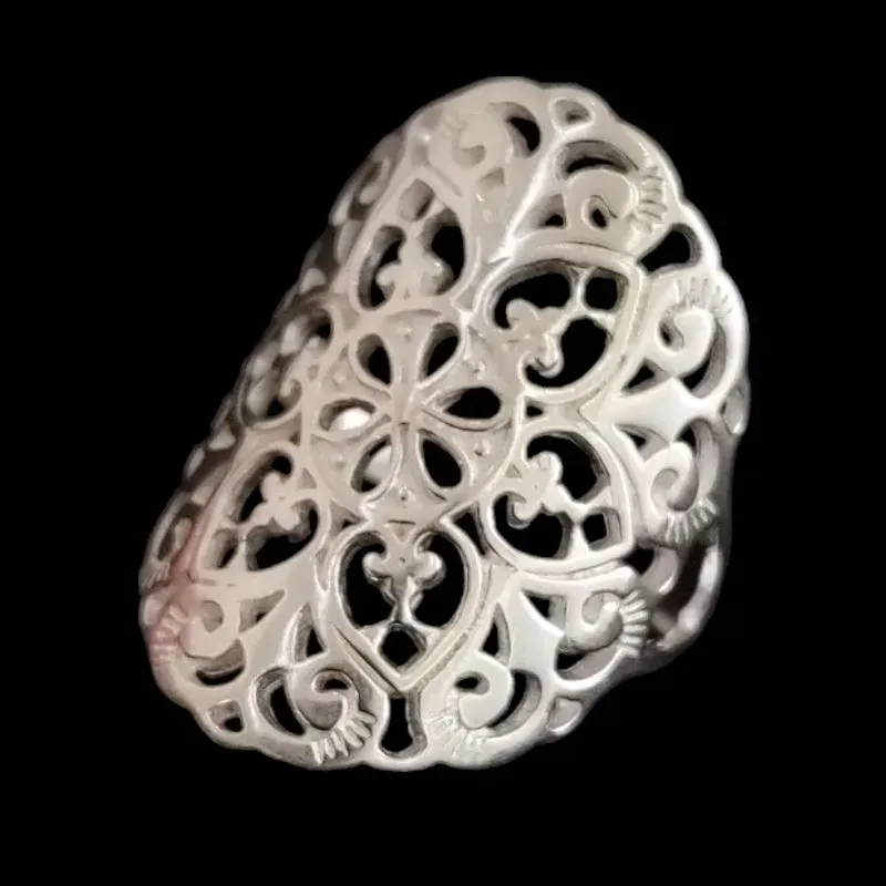 ANEL MANDALA FLORES 5 PEDRAS MICROZIRCONIA