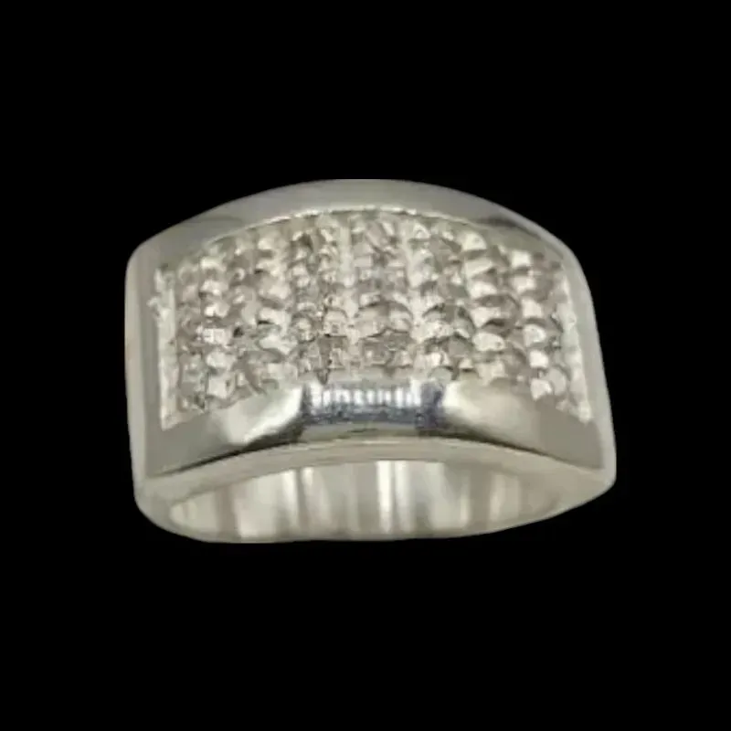 ANEL PAVE COM 40 MICOZIRCONIAS