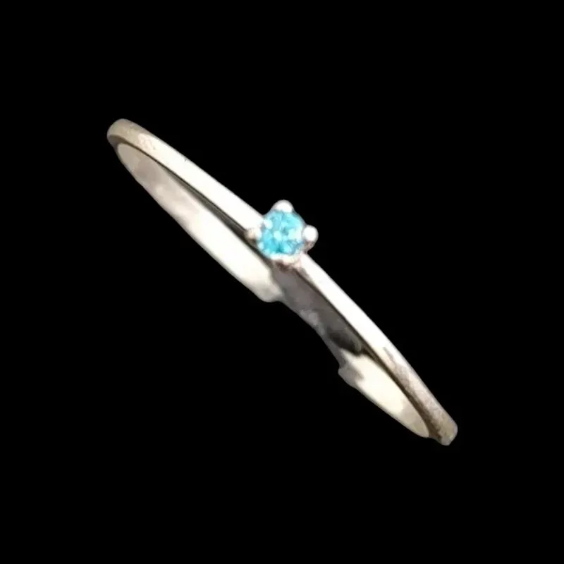 ANEL SOLITÁRIO 4 GARRAS 2,0 MM BAIXA