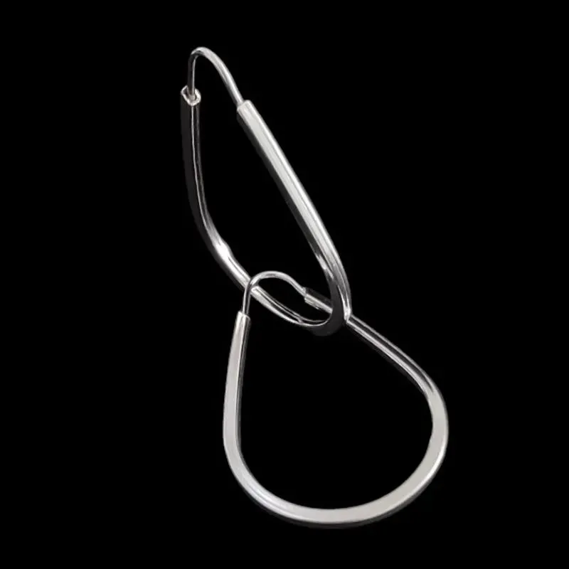 ARGOLA LISA GOTA FIO QUADRADO N° 2