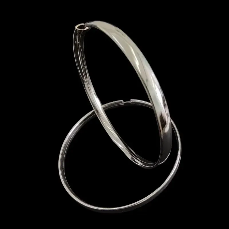 ARGOLA MEIA CANA 5 CM 4,2 MM