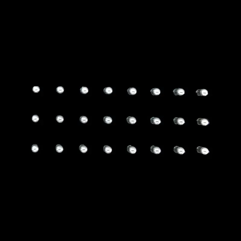 BRINCO BOLA PRATA N° 2 - 2 MM (CARTELA 12 PARES)