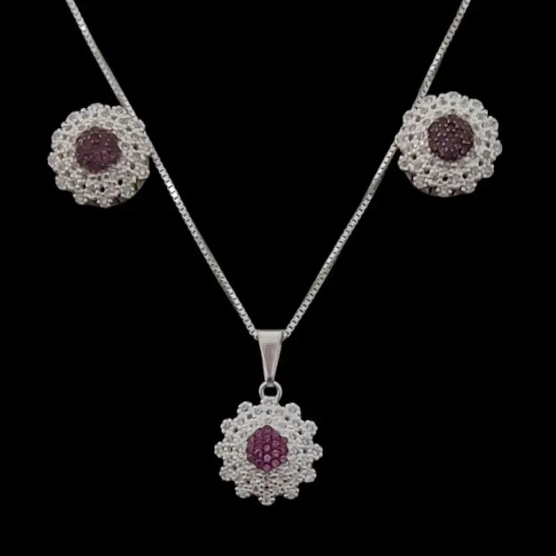 CONJUNTO FLOR MICROZIRCONIA