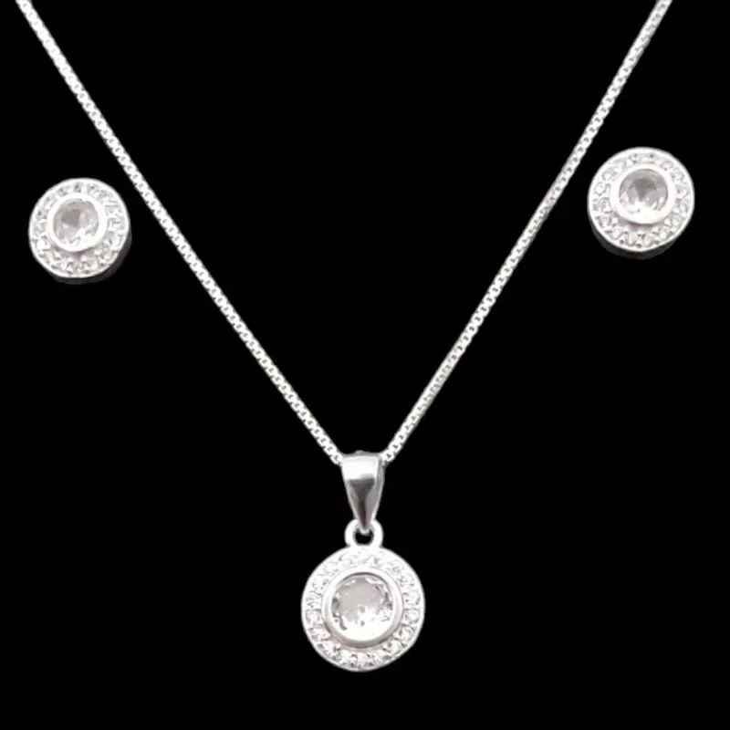 CONJUNTO GOTA DUPLA MICROZIRCONIA