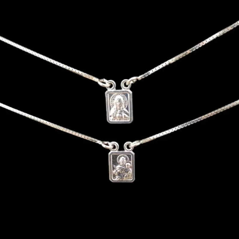 ESCAPULARIO VENEZIANA SAGRADO CORAÇÃO MEDALHA GRANDE