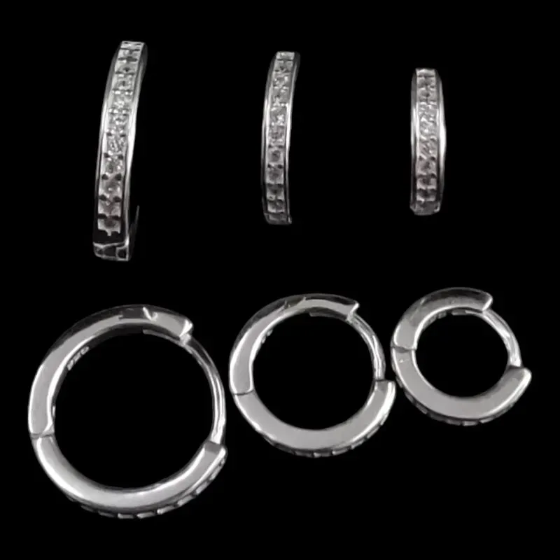 TRIO ARGOLAS CRAVEJADA 2,5 MM P/M/G