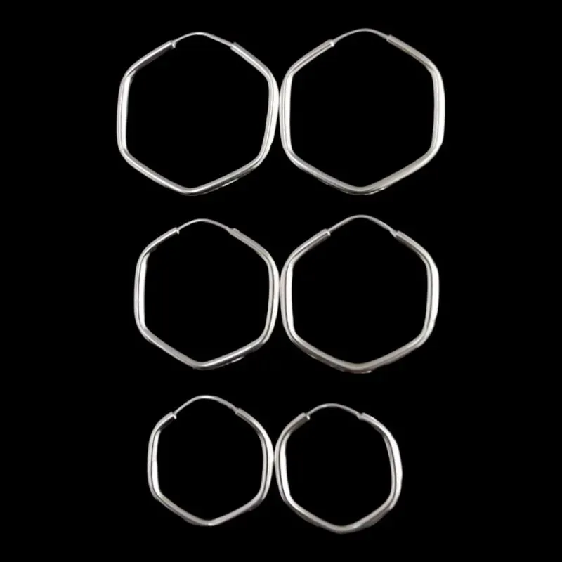 TRIO ARGOLAS SEXTAVADO FIO REDONDO 1,5 MM P/M/G