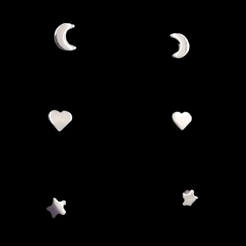 TRIO LUA/CORAÇÃO/ESTRELA LISO