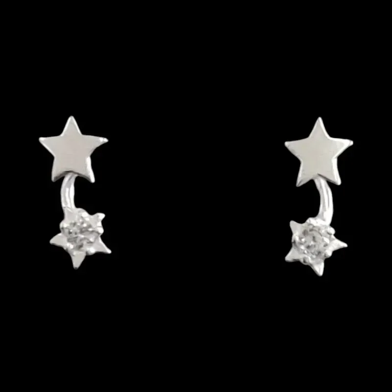 BRINCO II ESTRELAS COM PEDRA