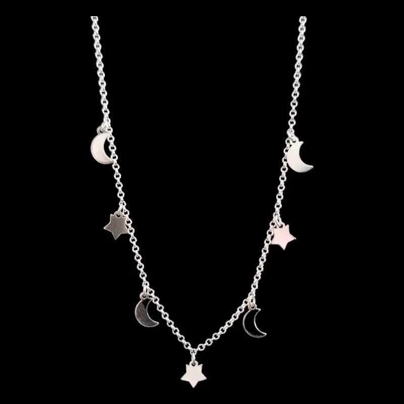 CHOKER LASER LUA E ESTRELA