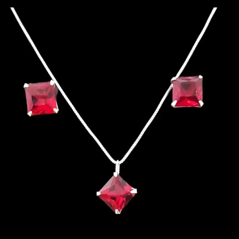 CONJUNTO QUADRADO 9 MM BRANCO