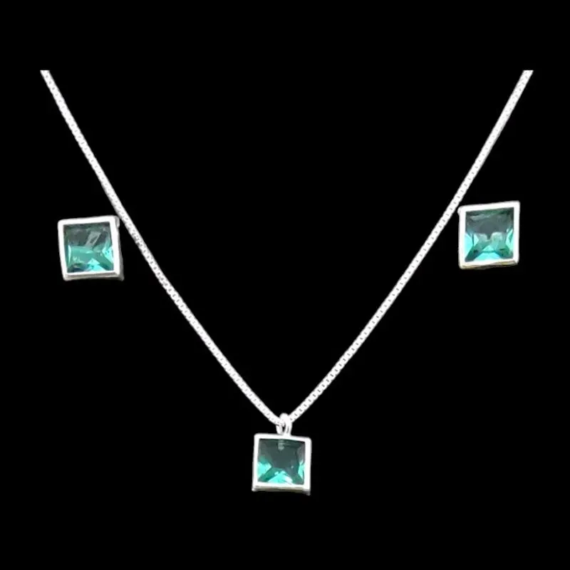 CONJUNTO QUADRADO 6X6  CRAVAÇÃO INGLESA TRADICIONAL BRANCO