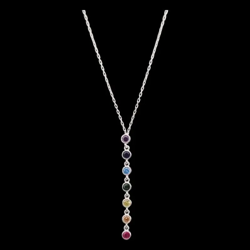 GARGANTILHA 7 CHAKRAS COLORIDO