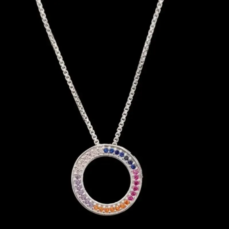 GARGANTILHA CIRCULO CRAVEJADA MICROZIRCONIA