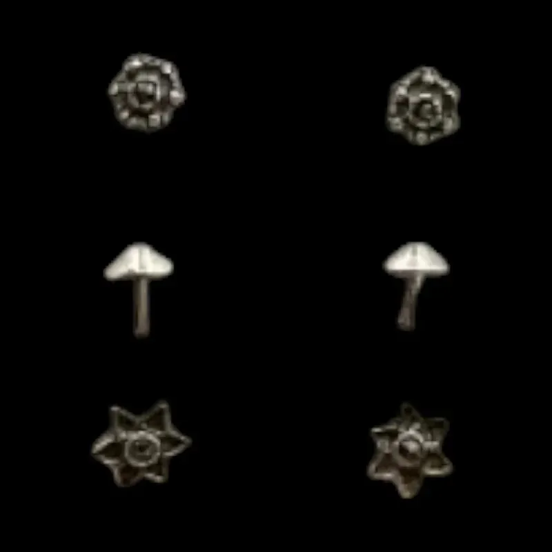 TRIO (FLORES/ COGUMELOS)