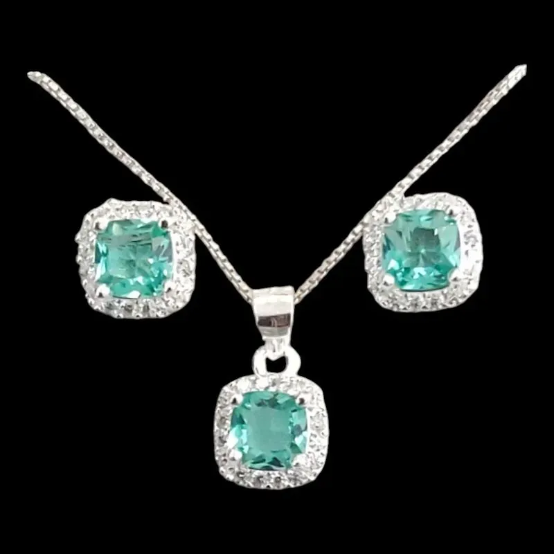 CONJUNTO GALERIA CRAVEJADO PEDRA QUADRADO 5X5