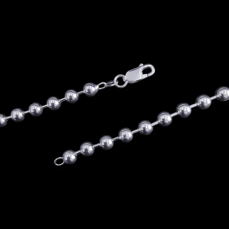 CORRENTE BOLA - 40 CM - 20,5 GR  - 5 MM  (*Consulte Nossos Preços Pelo WhatsApp)