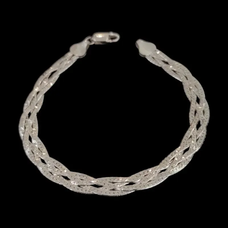 PULSEIRA TRANÇA LISA - 4,8 GR (*Consulte Nossos Preços Pelo WhatsApp)