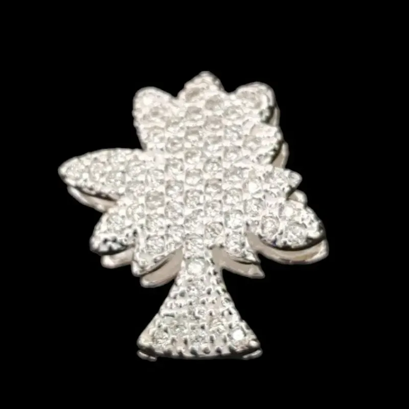 PINGENTE ARVORE DA VIDA INTEIRA CRAVEJADA MÉDIA