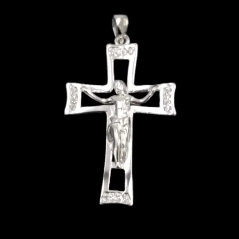 PINGENTE CRISTO VAZADO