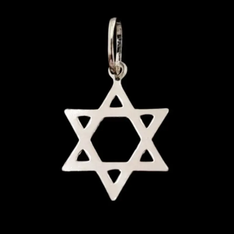 PINGENTE ESTRELA DE DAVI COM ARO TAM. PEQUENO