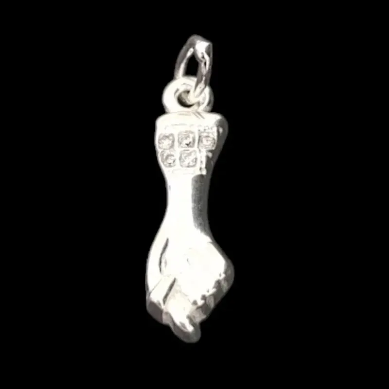 PINGENTE FIGA CRAVEJADO