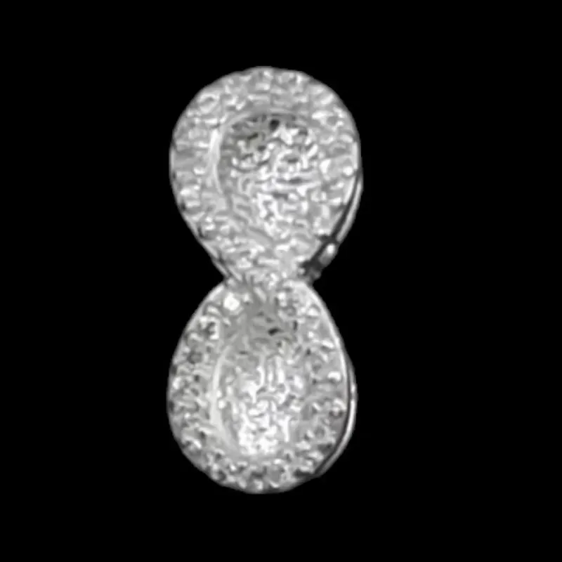 PINGENTE INFINITO CRAVEJADO