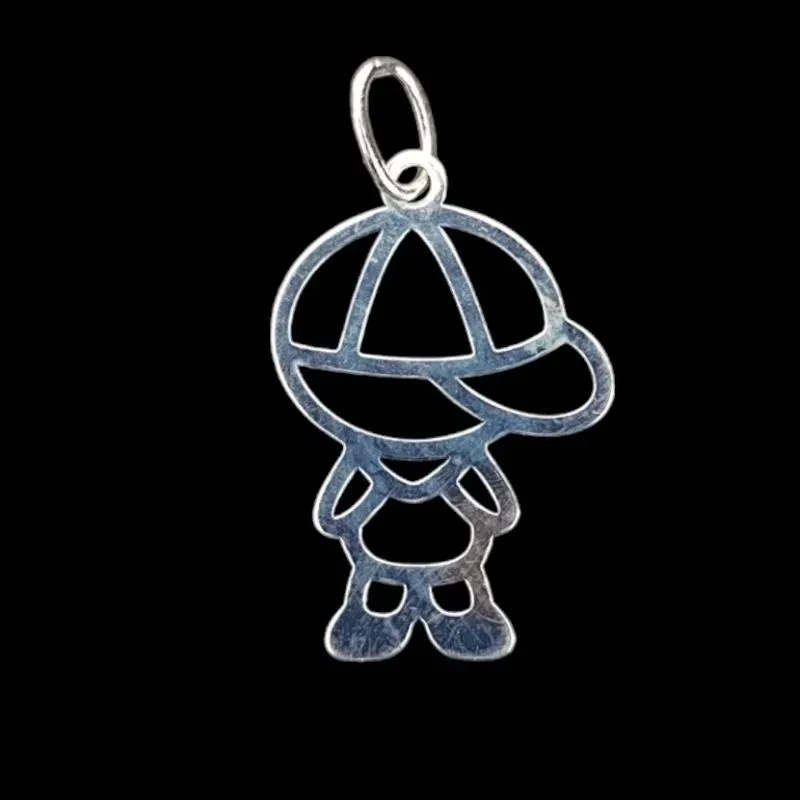 PINGENTE MENINO VAZADO 2,5 CM