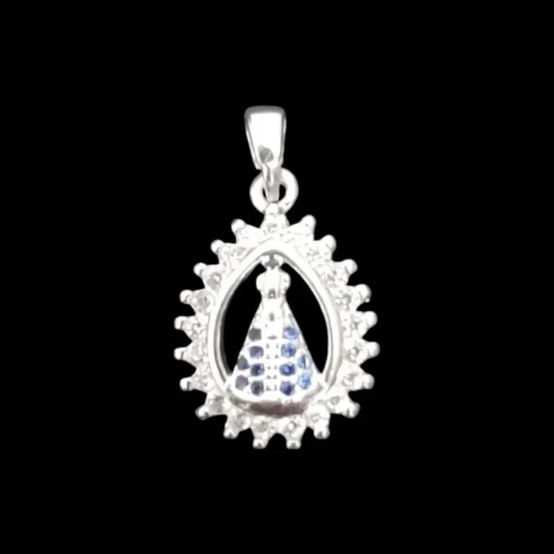 PINGENTE NOSSA SRA. ARO MICROZIRCONIA