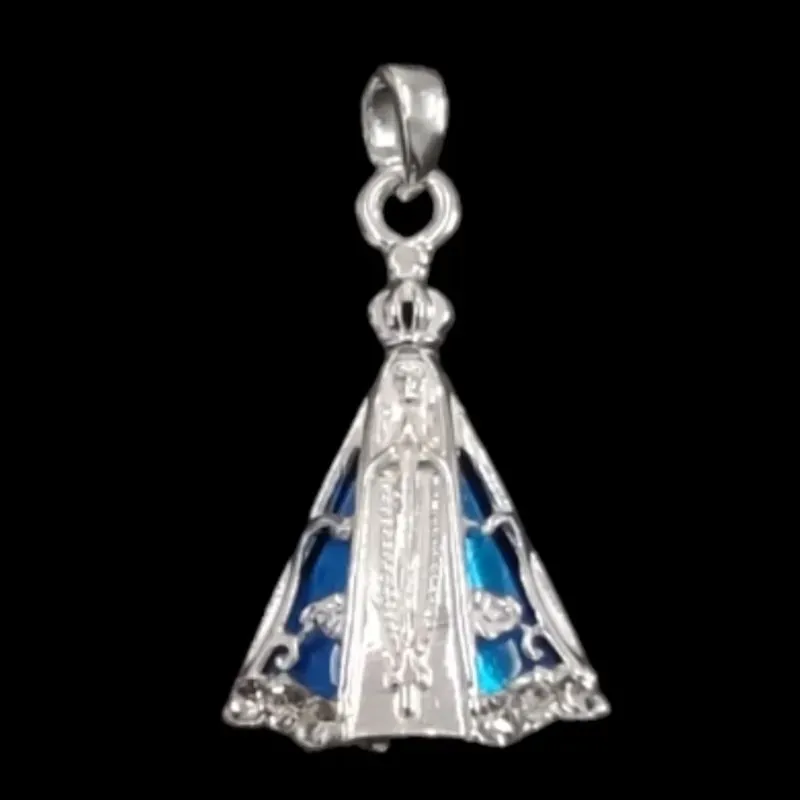 PINGENTE NOSSA SRA. MANTO AZUL