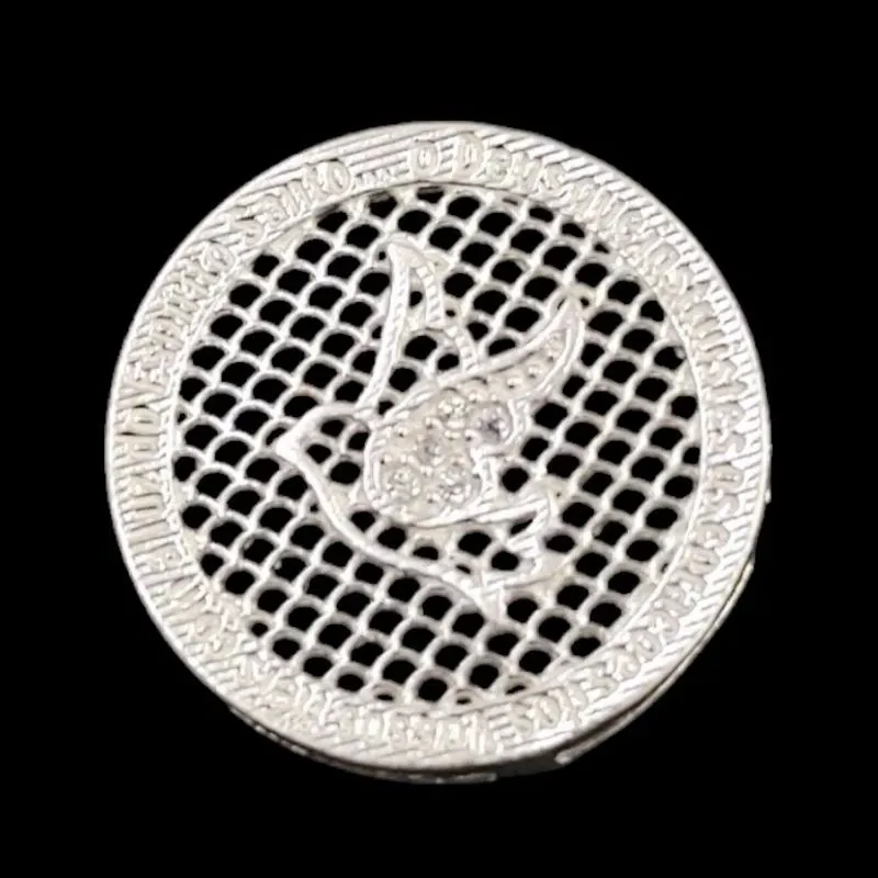 PINGENTE DIVINO CIRCULO RENDA ITALIANA