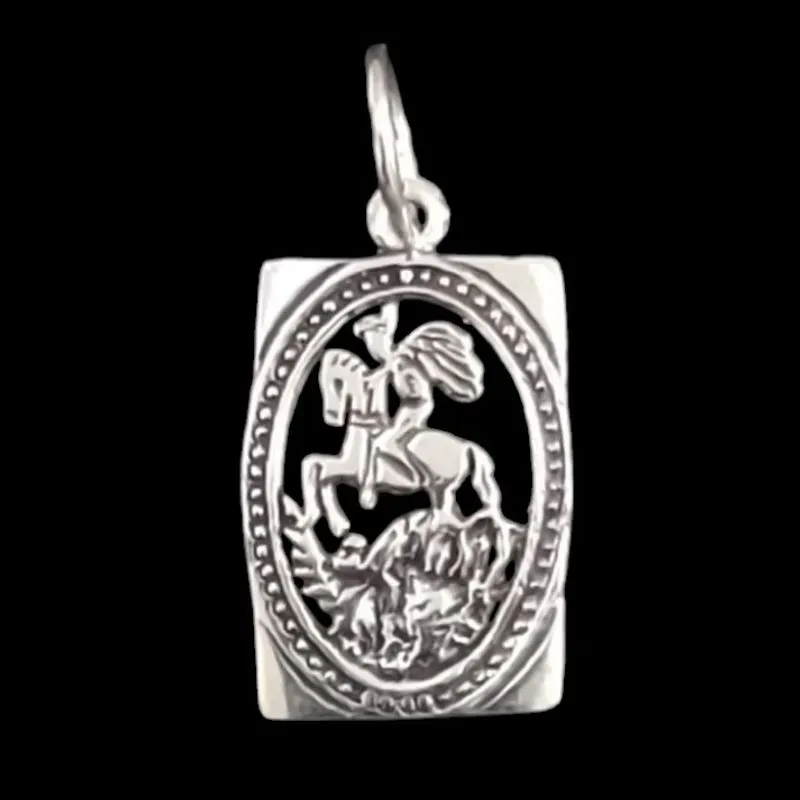 PINGENTE SAO JORGE MEDALHA