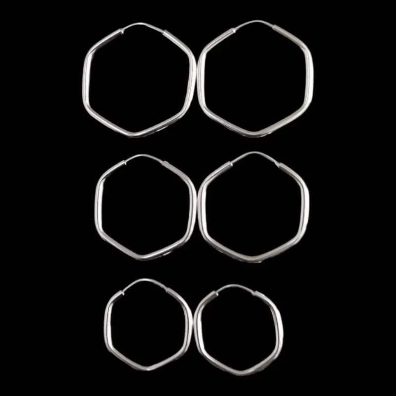 ARGOLA LISA SEXTAVADO FIO REDONDO 1,5MM N° 1