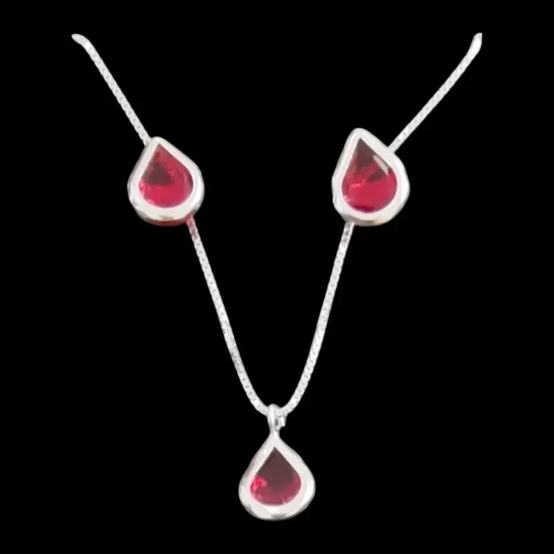 CONJUNTO GOTA 6X6  CRAVAÇÃO INGLESA TRADICIONAL VERMELHO