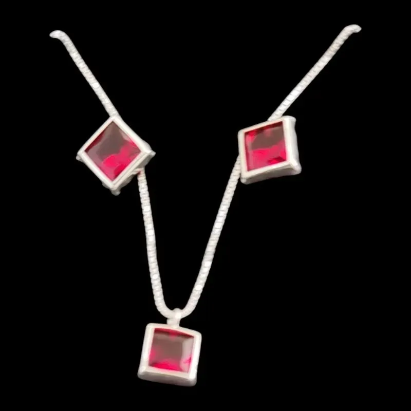 CONJUNTO QUADRADO 6X6  CRAVAÇÃO INGLESA TRADICIONAL VERMELHO