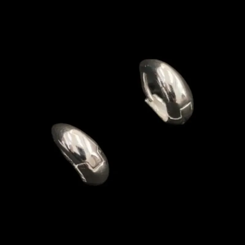 ARGOLA CLICK LISA ABAULADA MEDIO