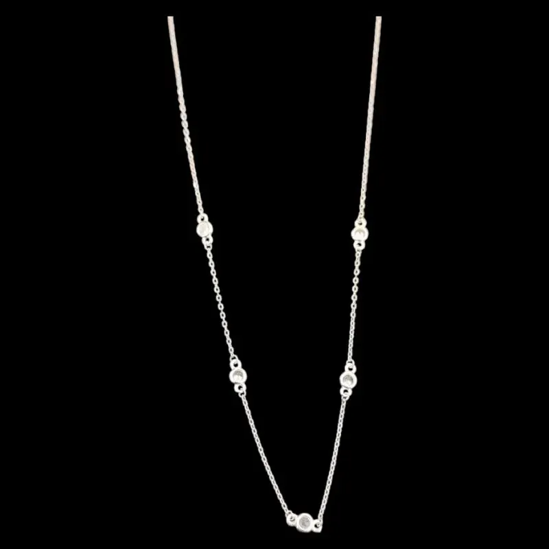 CHOKER REDONDO 5 PEDRAS