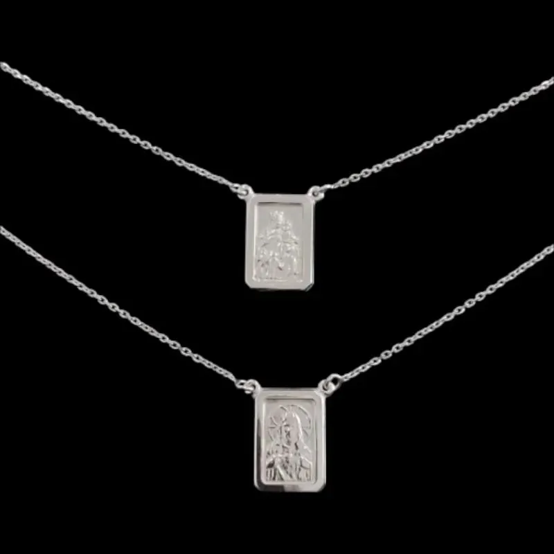 ESCAPULARIO TRADICIONAL CHAPA CARTIE 65 CM