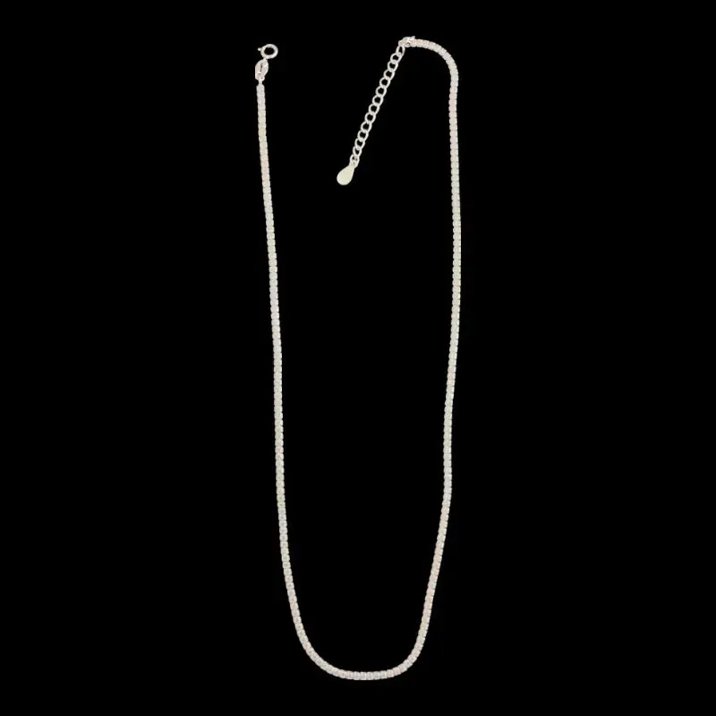 GARGANTILHA RIVIERA 40CM 2MM INTEIRA CRAVEJADA