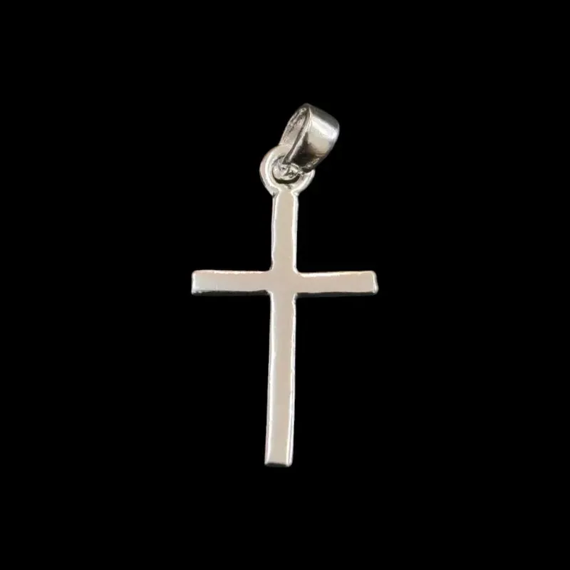 PINGENTE CRUZ FIO QUADARDO LISA