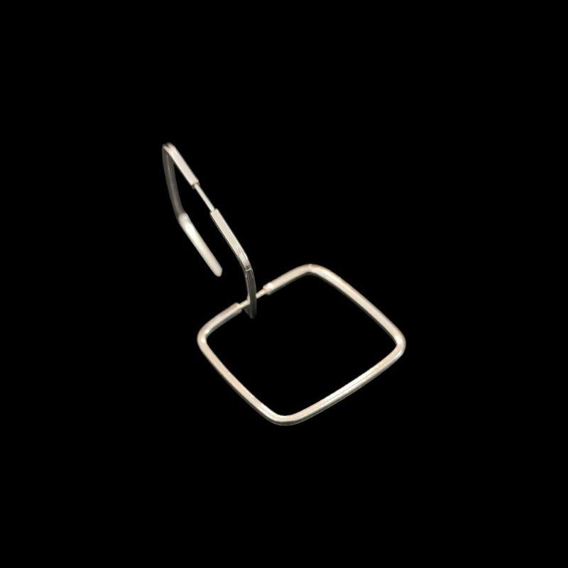 ARGOLA QUADRADA FIO QUADRADO 3X3 MM